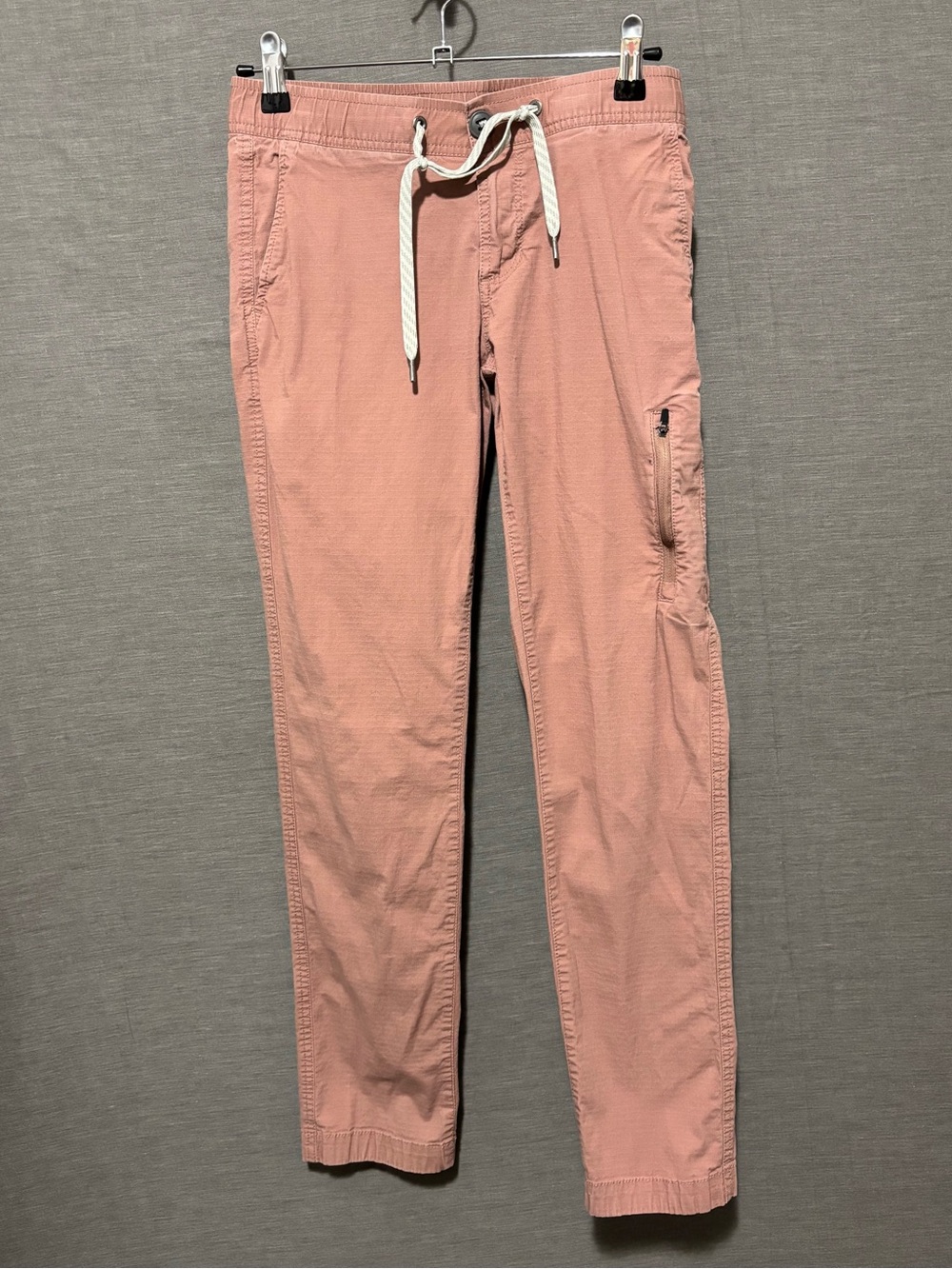 Vuori Ripstop Pants Women’s XS Dusty Pink Drawstring Hiking